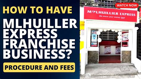 how to franchise m lhuillier.